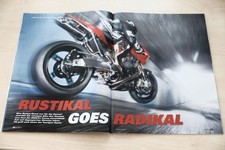 PS Sport Motorrad 09/2011 Moto Guzzi MGS-01 Corsa mit 136PS in einer seltenen Vo