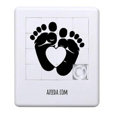 Schiebepuzzle "Herz Baby