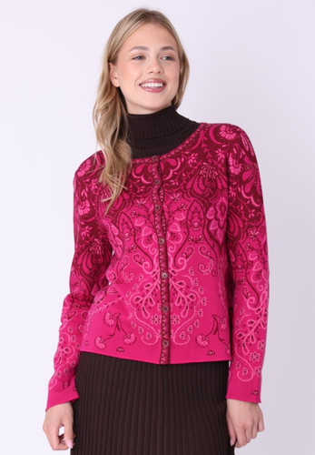 Ivko cardigan petal script - ivko,