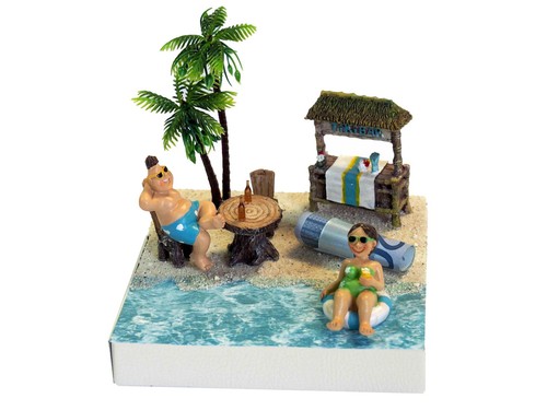 Geldgeschenk verpackung tiki - geldgeschenk,
