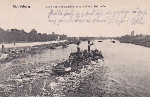 Magdeburg blick von - magdeburg,