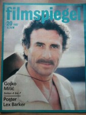 FILMSPIEGEL 20 - 1987 Gojko Mitic Lex Barker Asterix Filmgeschichte-Berlin 1