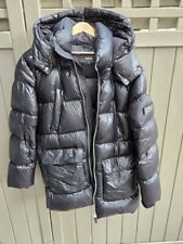 Mackage Daunen Herren Jacke lang, Mantel Schwarz Gr. 40 (48/50)