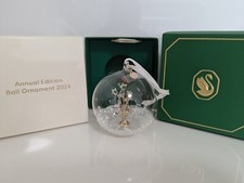 Swarovski 💎Ltd Jahresausgabe 2024 Weihnachtskugel 5682735 Palle Di Natale Neu
