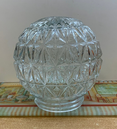 Glas kugel lampenschirm ddr - kugel,