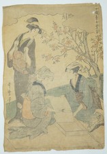 Japanischer Farbholzschnitt