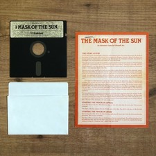 The Mask Of The Sun, Brøderbund, 1984, Disk, getestet, C64, Commodore 64, CBM 64