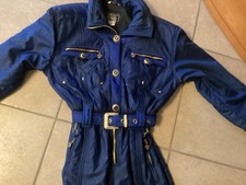 Skioverall Damen Vintage,High Society,Made In Paradise Gr.40 Blau