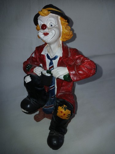Gilde clown bier trinkender - gilde,
