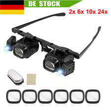 Profi LED Lupenbrille mit