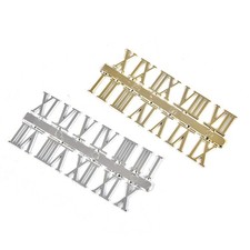 Uhrzahlen aufkleben, römische