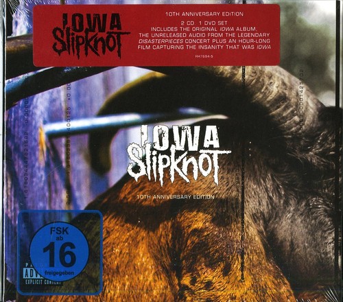 Slipknot iowa cds dvd - slipknot, +