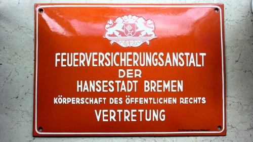 Kleines emailleschild - kleines,