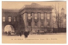 Berlin Kutschen beim Prinzessinnen-Palais in Alt-Berlin um 1910