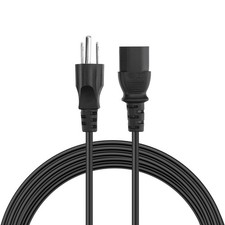 6ft UL AC Power Cord Cable
