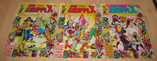 Marvel comic die - die, x