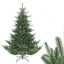 Künstlicher Weihnachtsbaum 180 cm Tannenbaum mit 1602 Spitzen - Breite: 120 cm