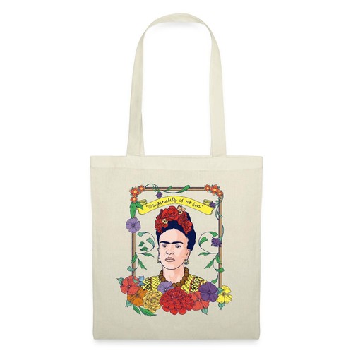 Frida kahlo mit rahmen - rahmen, aus