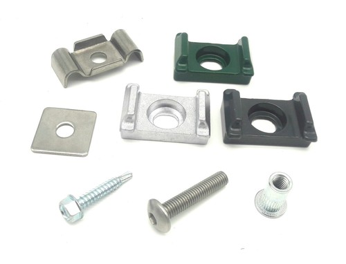 Aluminium auflagebock zaun - aluminium,