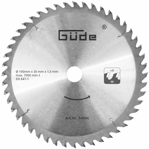 Güde sägeblatt für gks190 - gÜde,