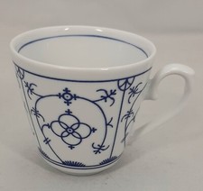 Winterling Porzellan Indisch blau Kaffee-Obertasse Kaffeetasse 0.2 ltr. konisch