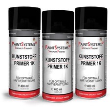 Kunststoffgrundierung Spray 3 x 400ml Kunststoff Haftvermittler Kunststoffprimer