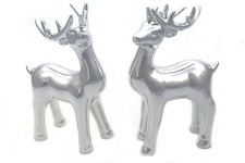 2er Set Porzellan Rentier/Elch