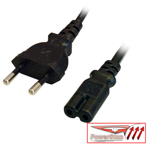 Euro netzkabel pol - 2,
