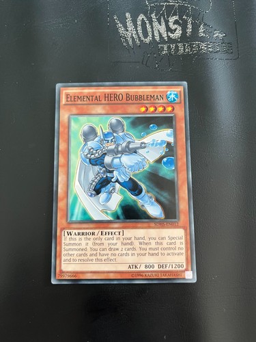 Yugioh elementarheld bubbleman - yugioh,