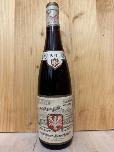 1971 hochheimer domdechaney - hochheimer,