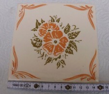 2 DDR - Sowjetische Deko-Keramikfliesen ungebraucht