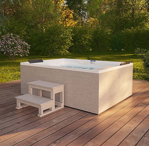 Designer outdoor whirlpool - whirlpool, hot