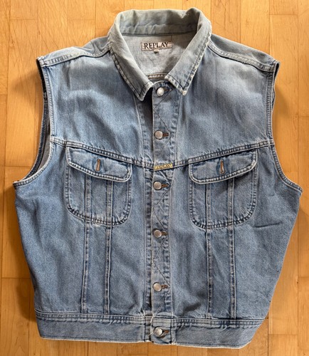 Original jeansweste replay xxl - original,