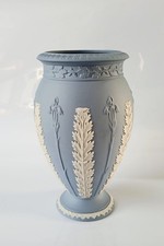 Wedgwood jasperware blaue vase - jasperware,
