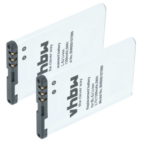 Akku für nokia n900 - 2x, c3