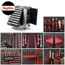 Werkzeugwagen gefüllt Premium Pro Werkstattwagen mit 8 Schubladen inkl. Werkzeug