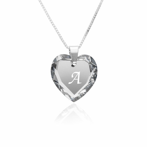 Herzkette halskette 925 silber - halskette,