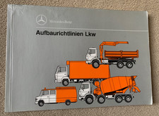 Mercedes Benz LKW Aufbaurichtlinien "1991" Lastkraftwagen