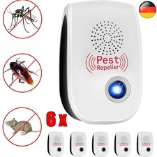 Electronic Pest Reject Control Ultrasonic Repeller Home Bug Rat Spider Roaches