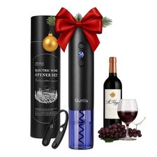 Elektrischer Weinöffner Quntis 6s Korkenzieher Set mit Folienschneider Geschenks