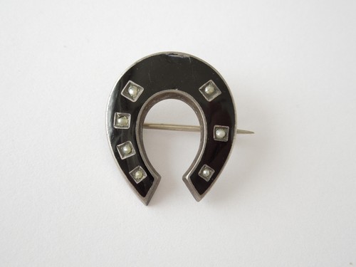 Antike silber brosche - antike,