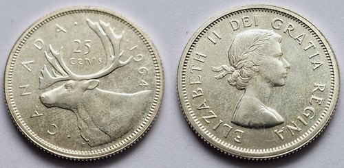 Cents 1964 karibu rentier - 25,