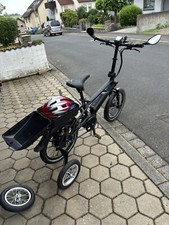 E-Bike 20“ ungebraucht mit allen Extras und Stützrädern