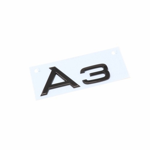 Audi schriftzug schwarz - a3,