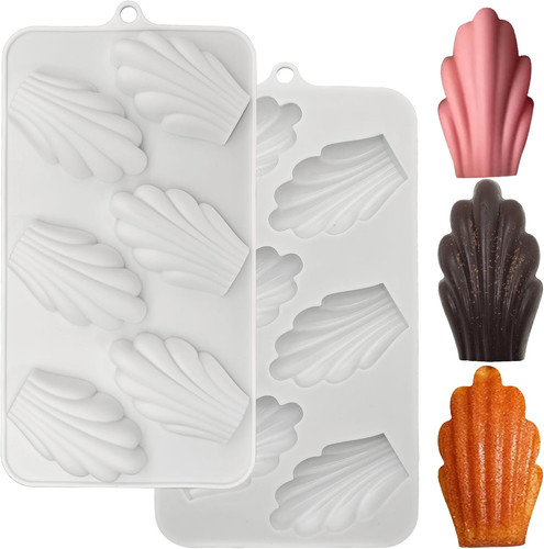Madeleine silikonform 6er set - silikonform,