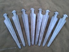 8 Zeltheringe ca 29 cm DDR