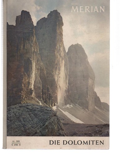 Merian die dolomiten - merian, heft