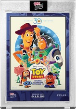 2025 Disney Topps NOW® Toy Story 30th Anniversary - SOFORTVERSAND - Woody & Buzz