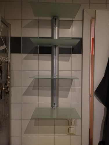 Wandregal regal aus glas - wandregal,