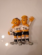 Zum 50'en Geburtsgag - Orig. Tip und Tap Fußballmaskottchen WM 1974 - Selten